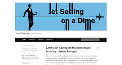 Desktop Screenshot of jetsettingonadime.com